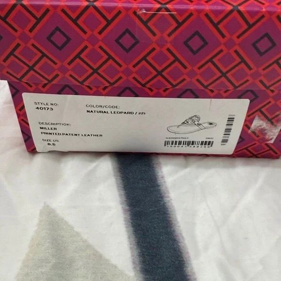 Tory Burch Animal Print Sandals - Picture 2 of 2